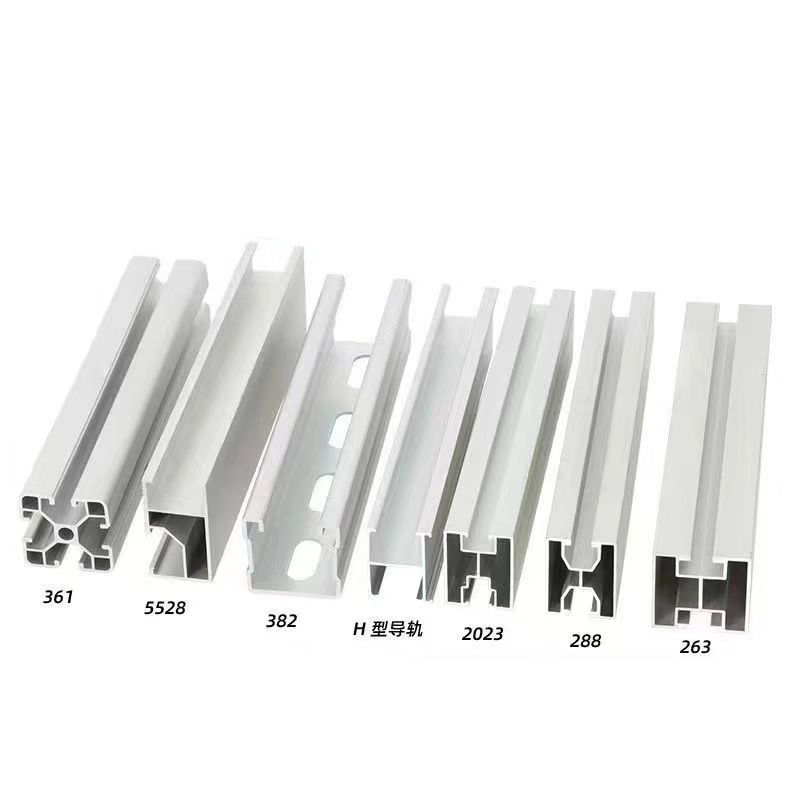 Aluminum alloy rails
